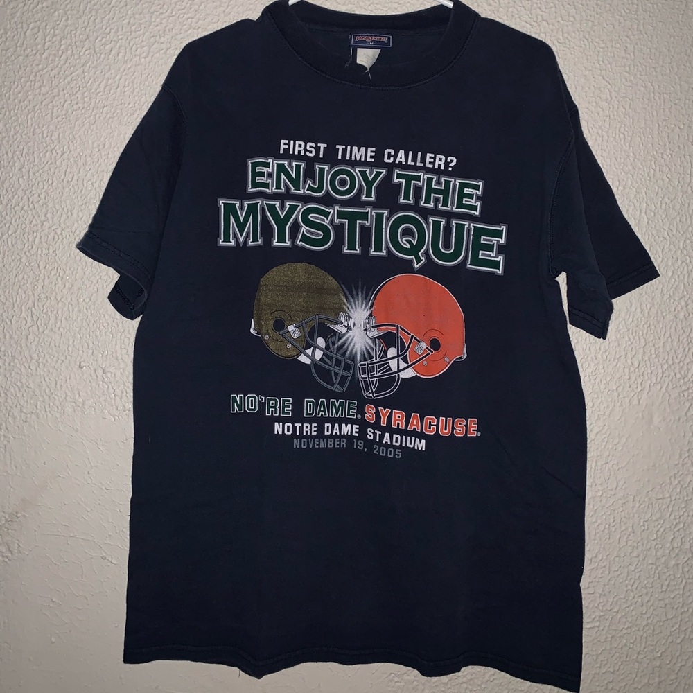 2005 Collegiate Football Tee